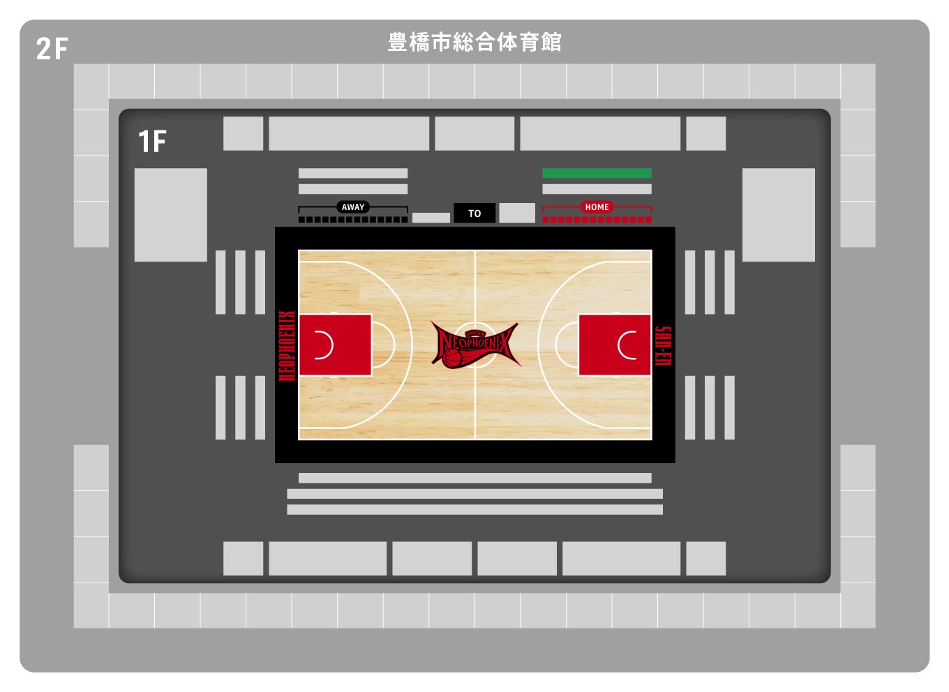 豊橋会場 behind_bench_2nd 座席図